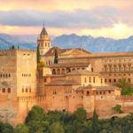 La Alhambra al atardecer, Granada